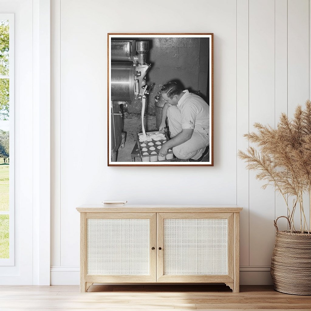 Ice Cream Mix Production at San Angelo Creamery 1939