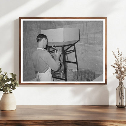 Workers Packing Pinto Beans in San Angelo Texas 1939