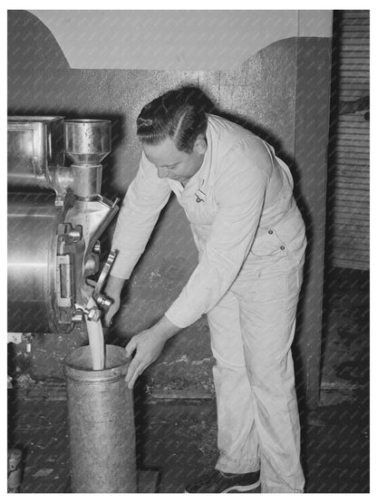 Creamery Scene in San Angelo Texas 1939