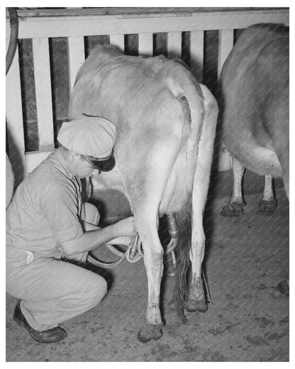 Vintage 1939 Dairy Farming Electric Milker in Texas