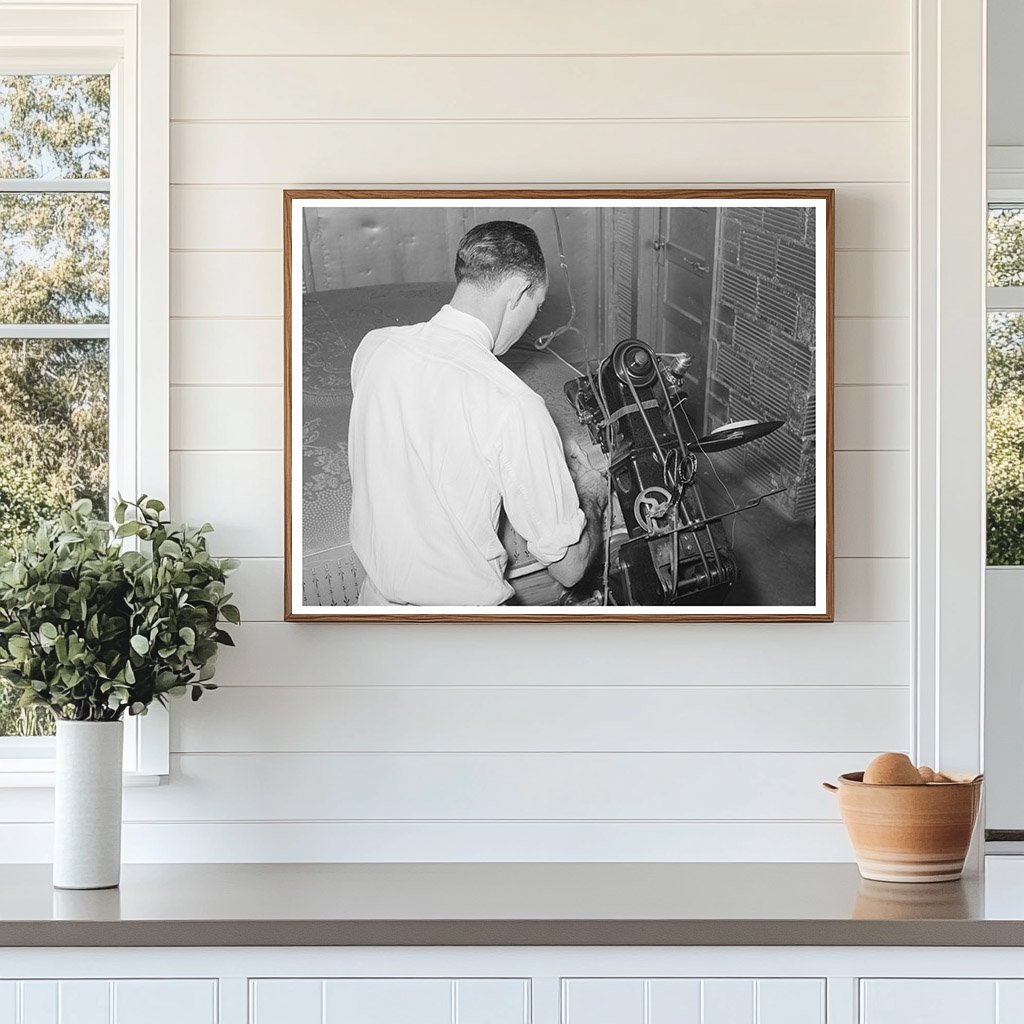 Mattress Manufacturing in San Angelo Texas 1939