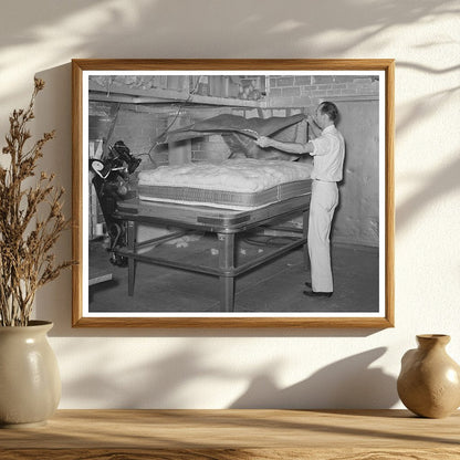 Mattress Factory Workers in San Angelo Texas November 1939