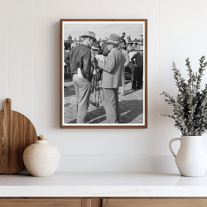 Palomino Horse Auction in El Dorado Texas 1939