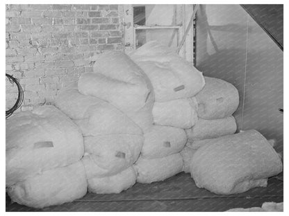 Cotton Mattress Production in San Angelo Texas 1939
