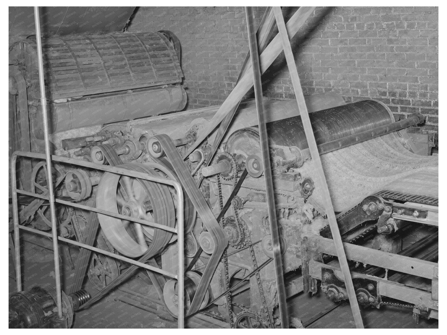 Vintage Mattress Factory Machinery San Angelo Texas 1939