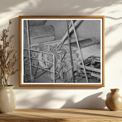 Mattress Factory Machinery Detail San Angelo Texas 1939