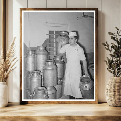 Employer at Creamery in San Angelo Texas 1939