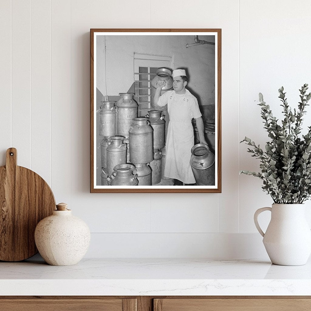 Employer at Creamery in San Angelo Texas 1939