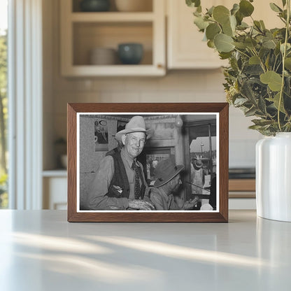 West Texan Dining at San Angelo Auction House 1939