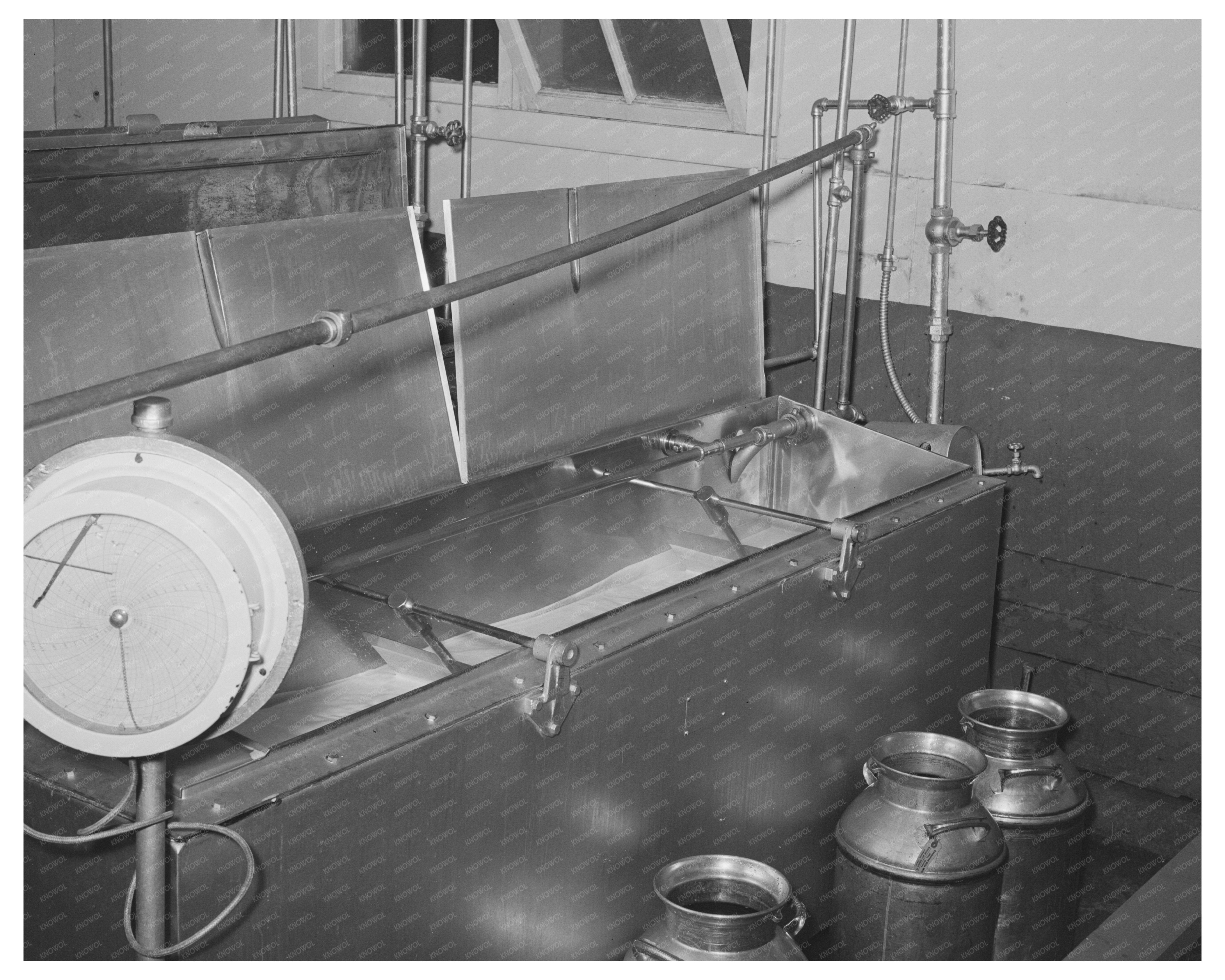 Vintage Dairy Pasteurization Equipment San Angelo 1939