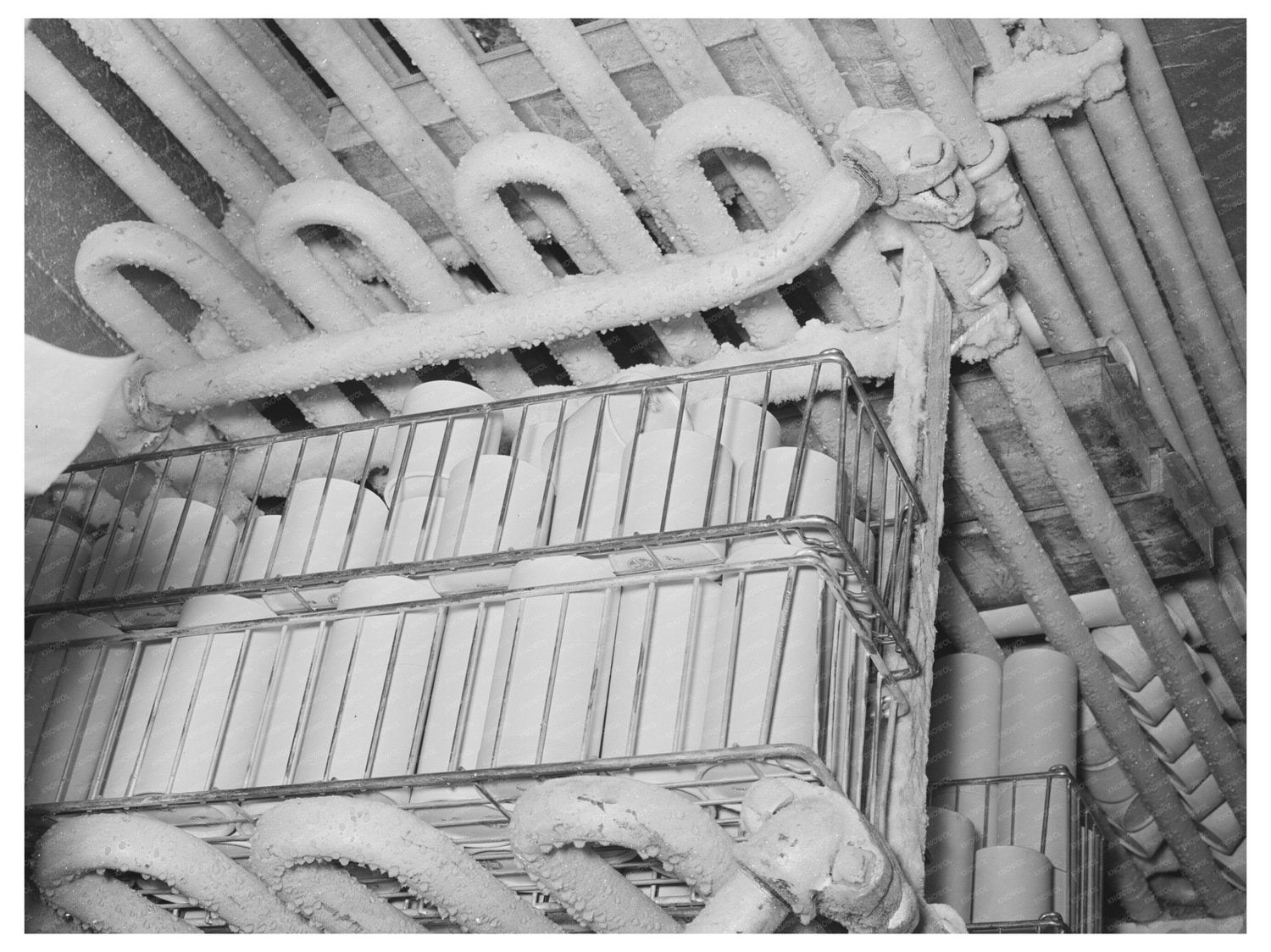 Ice Cream Cartons in San Angelo Creamery 1939