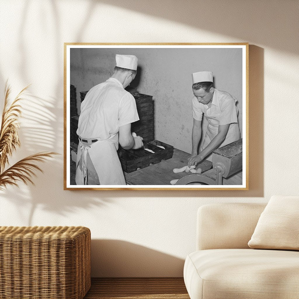 San Angelo Bakery Scene November 1939 Food Production