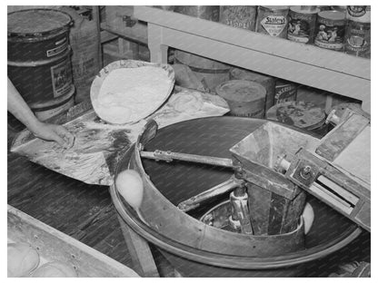 Centrifugal Dough Forming Machine San Angelo Bakery 1939