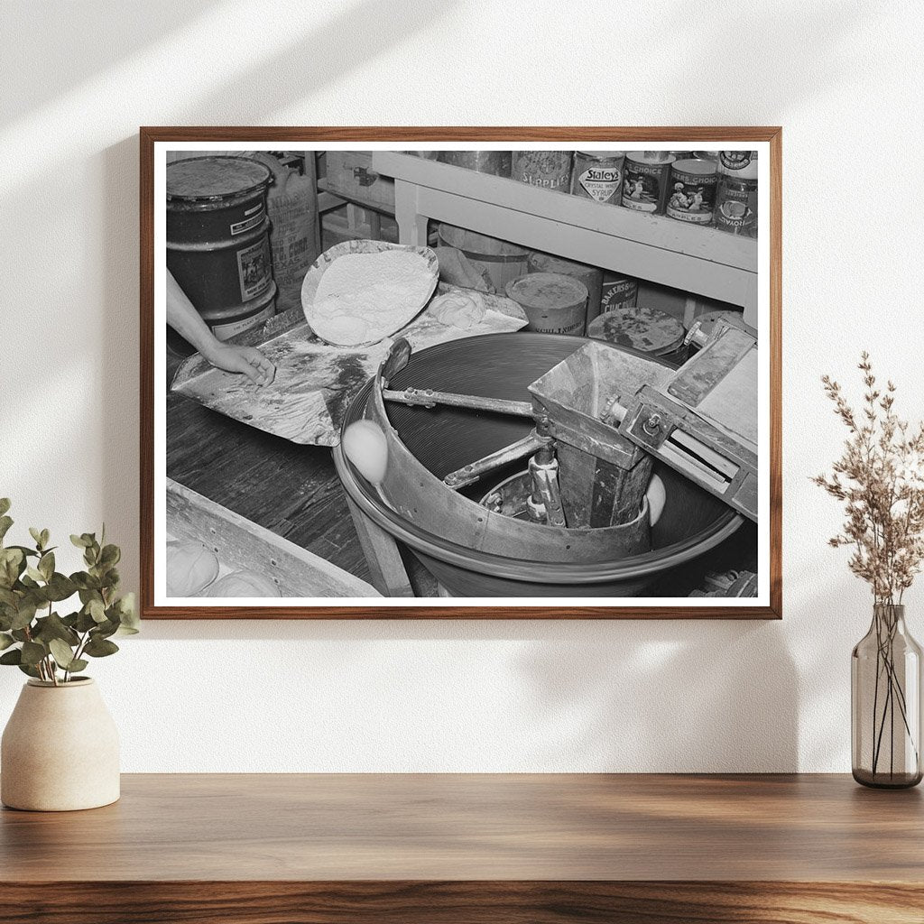 Centrifugal Dough Forming Machine San Angelo Bakery 1939