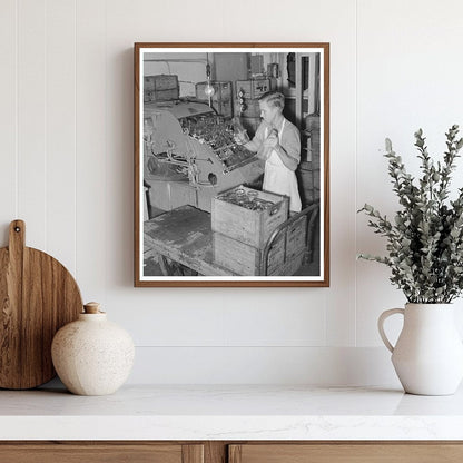 Vintage 1939 Creamery Bottle Washing in San Angelo Texas