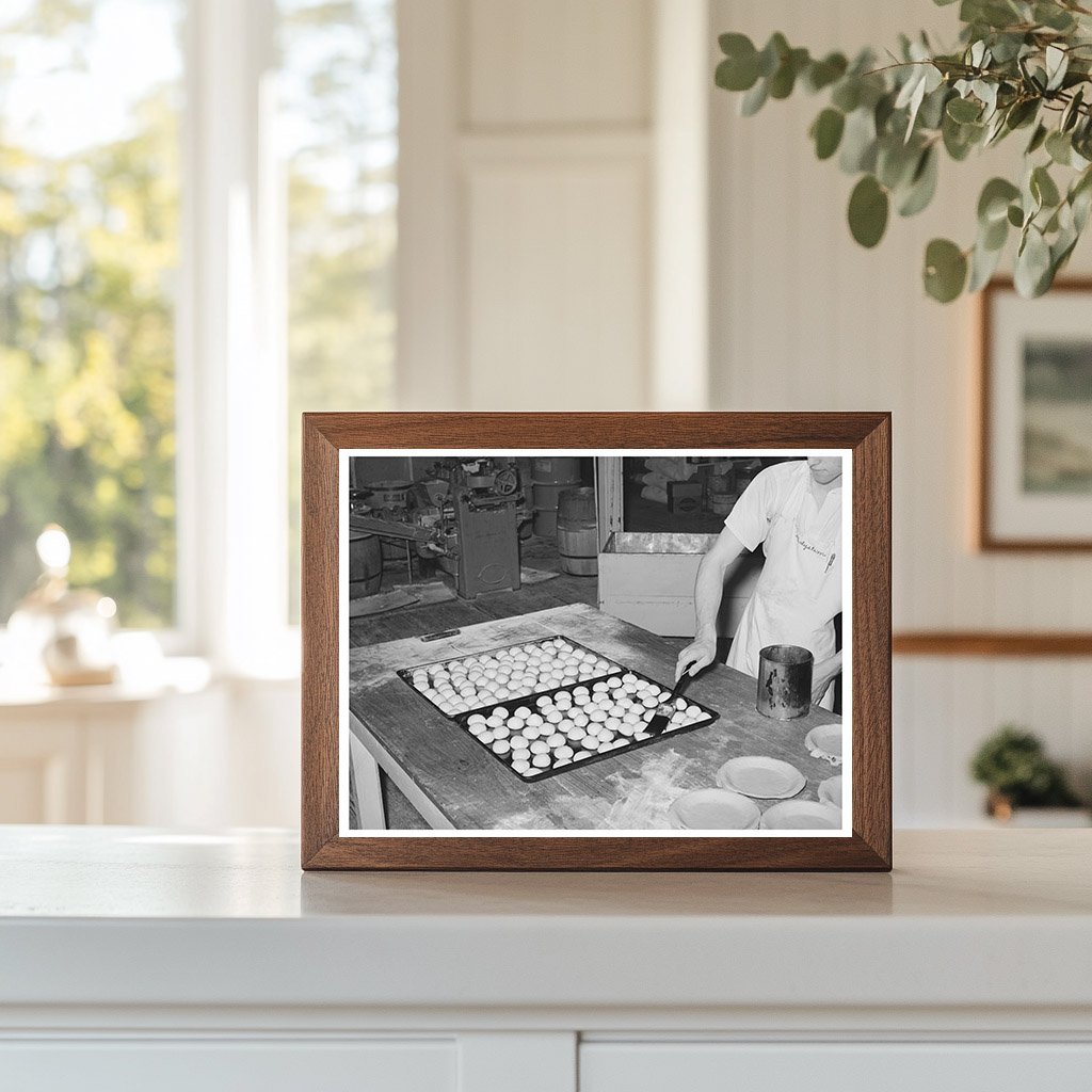 Bakery Scene in San Angelo Texas November 1939