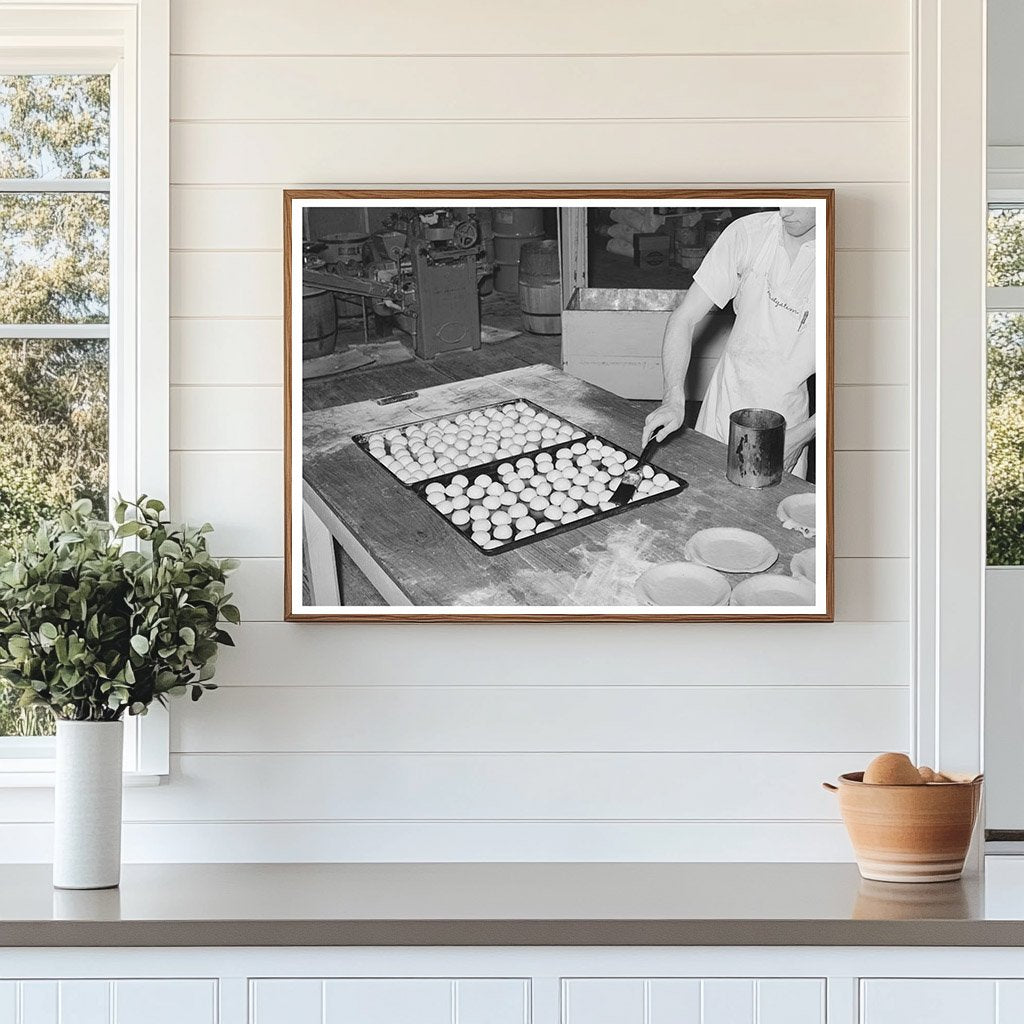Bakery Scene in San Angelo Texas November 1939