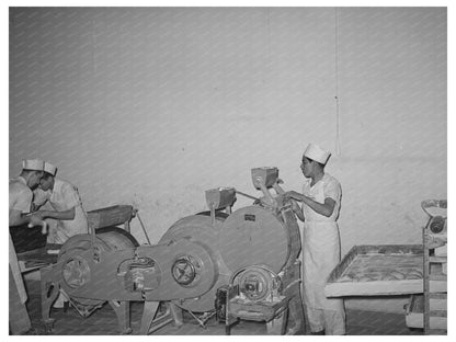 Vintage Bakery Roll-Making Machine San Angelo 1939