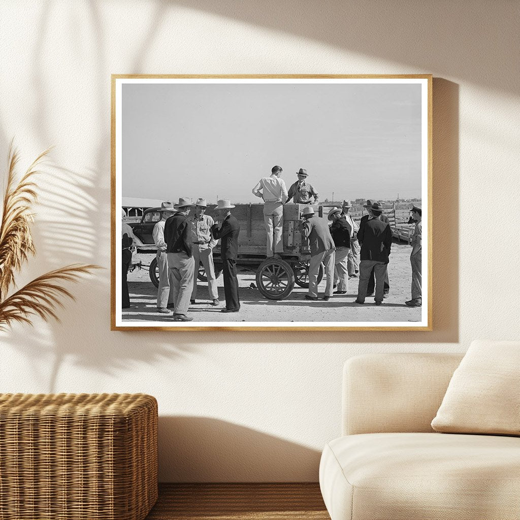 San Angelo Livestock Auction November 1939