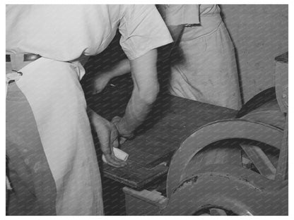 Vintage 1939 Bakery Rolls Preparation San Angelo Texas