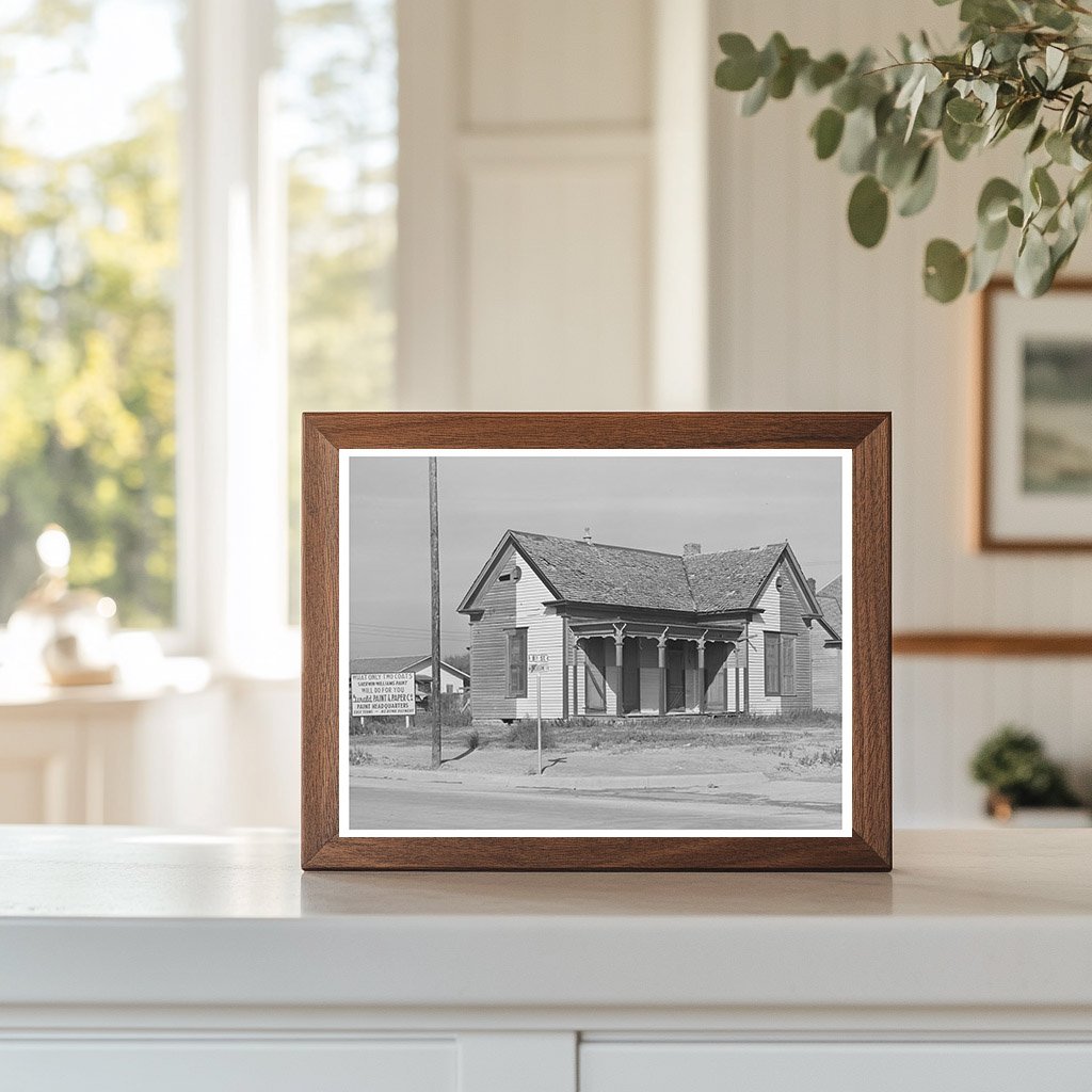 House Painting Transformation in San Angelo Texas 1939