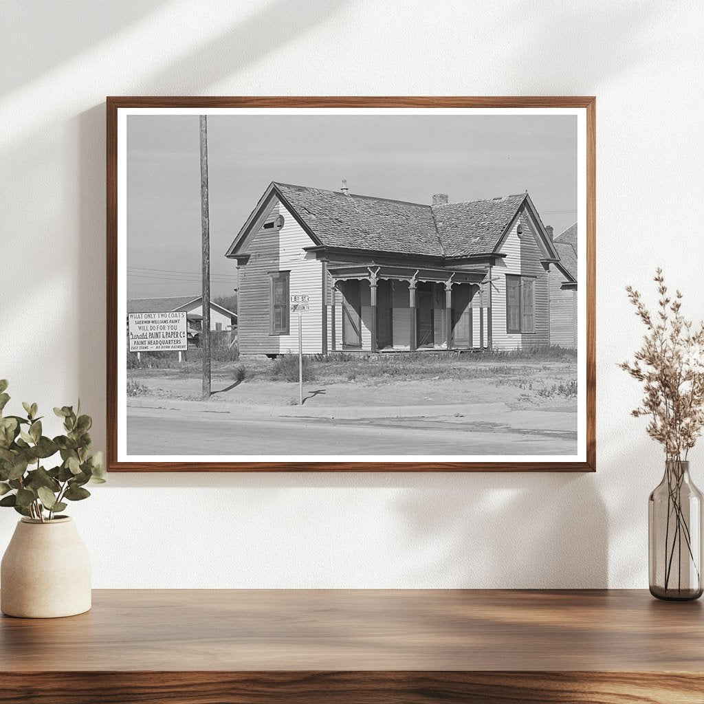 House Painting Transformation in San Angelo Texas 1939