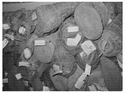 1939 Vintage Ice Cream Can Insulation Cases San Angelo Texas