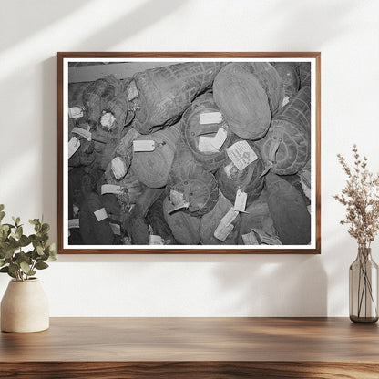 1939 Vintage Ice Cream Can Insulation Cases San Angelo Texas