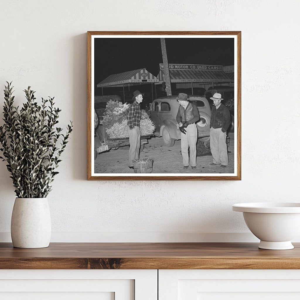 Mercado de verduras de San Angelo, Texas, noviembre de 1939