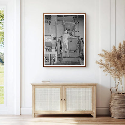 Dough Mixer in Bakery San Angelo Texas November 1939