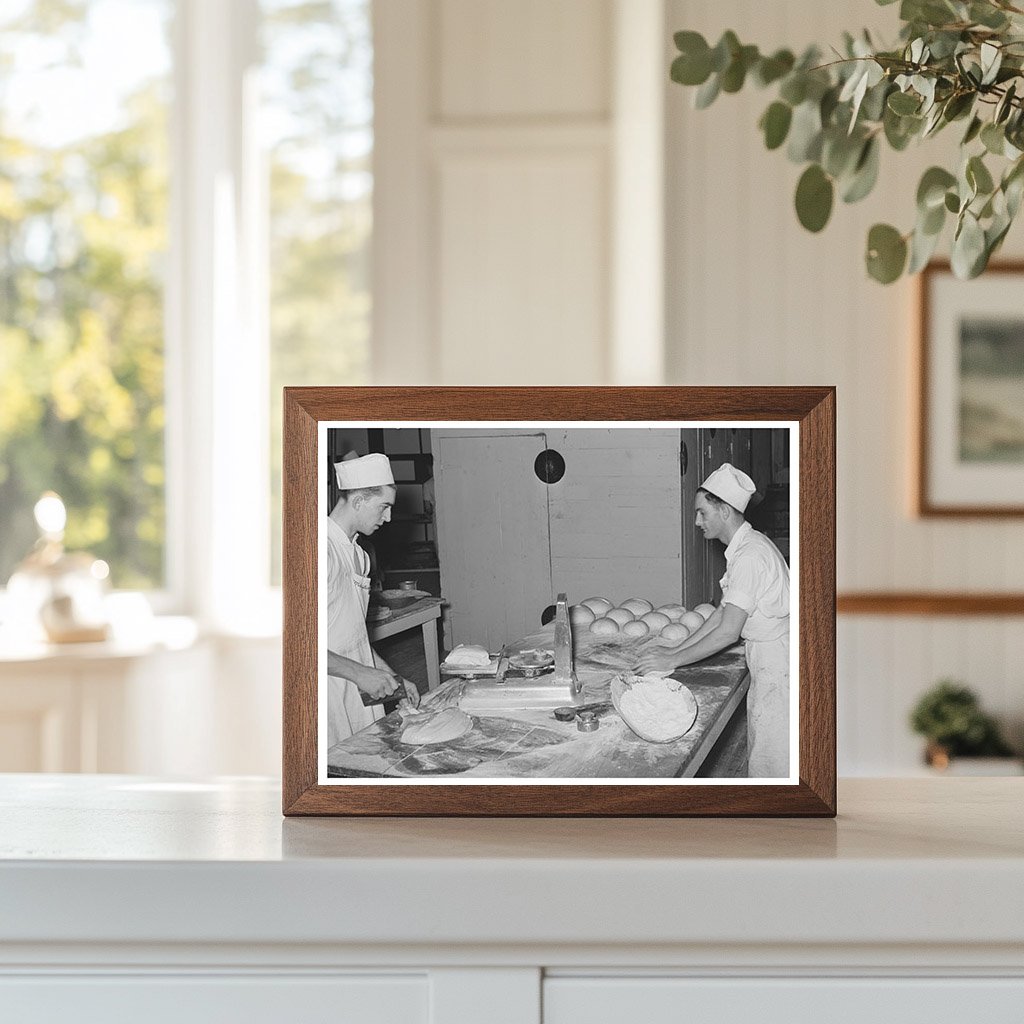 Bakery Dough Shaping Process San Angelo Texas 1939