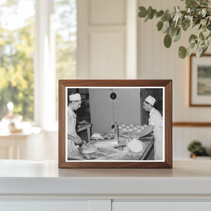 Bakery Dough Shaping Process San Angelo Texas 1939