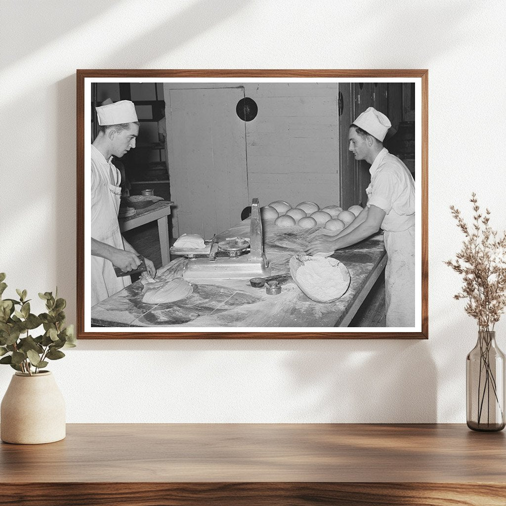 Bakery Dough Shaping Process San Angelo Texas 1939