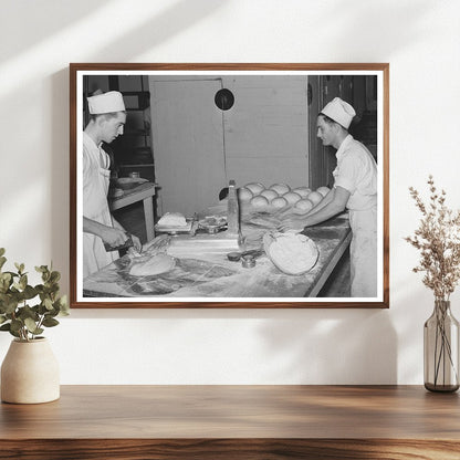 Bakery Dough Shaping Process San Angelo Texas 1939