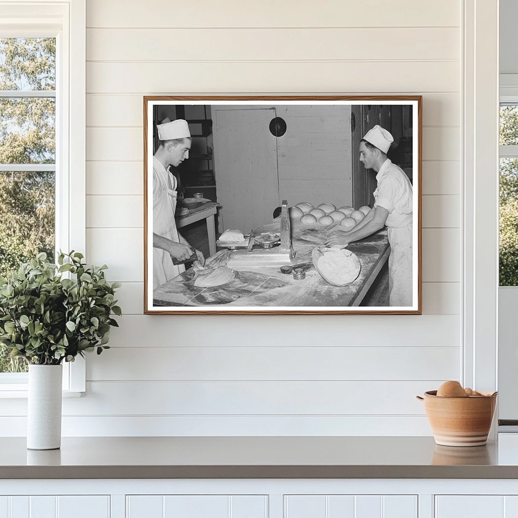 Bakery Dough Shaping Process San Angelo Texas 1939