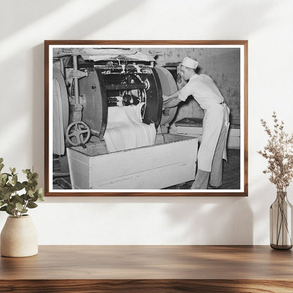Bakery Dough Transfer Process San Angelo Texas 1939