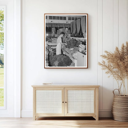 Vintage Grocery Store Vegetables San Angelo 1939