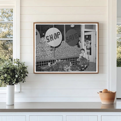 Fresh Vegetables Unloaded at San Angelo Market November 1939