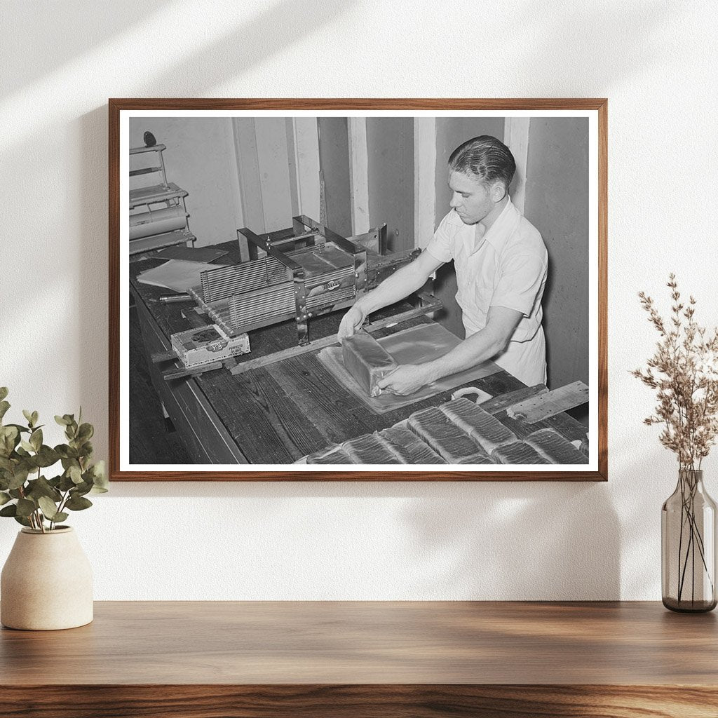 Vintage Bakery Scene San Angelo Texas 1939