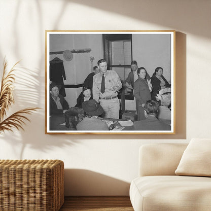 Farm Security Administration Meeting Mason Texas 1939