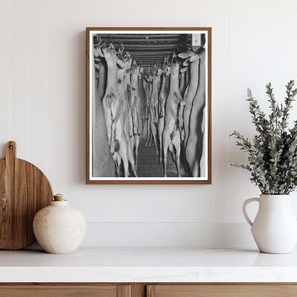 Vintage Deer Hunting Image from December 1939 in Texas