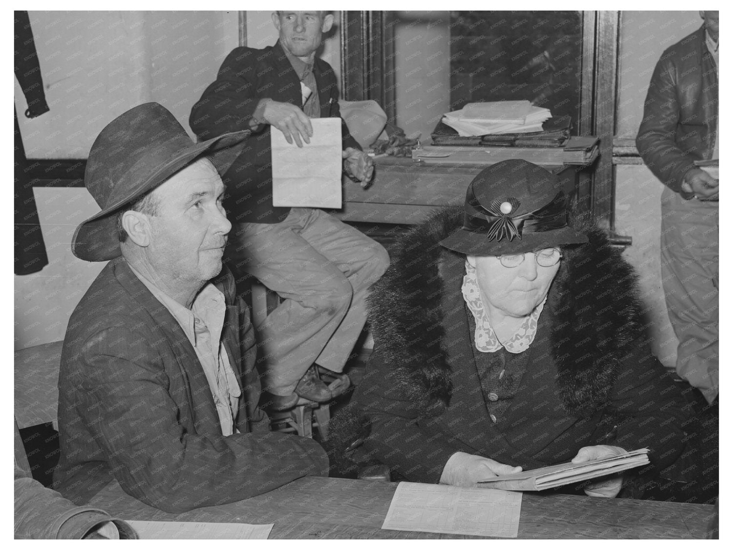 Farm Security Administration Meeting Mason Texas December 1939