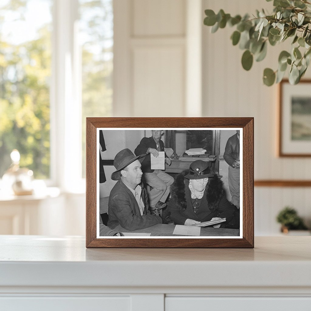 Farm Security Administration Meeting Mason Texas December 1939