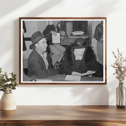 Farm Security Administration Meeting Mason Texas December 1939