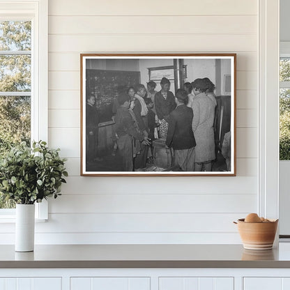 African American Children at Rural School in Oklahoma 1940