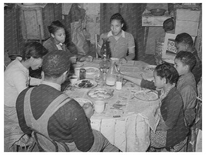 Family Breakfast in Oklahoma February 1944