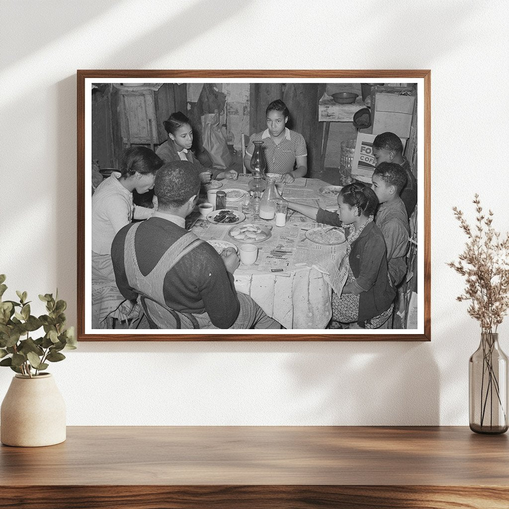 Family Breakfast in Oklahoma February 1944