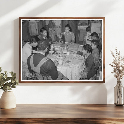 Family Breakfast in Oklahoma February 1944