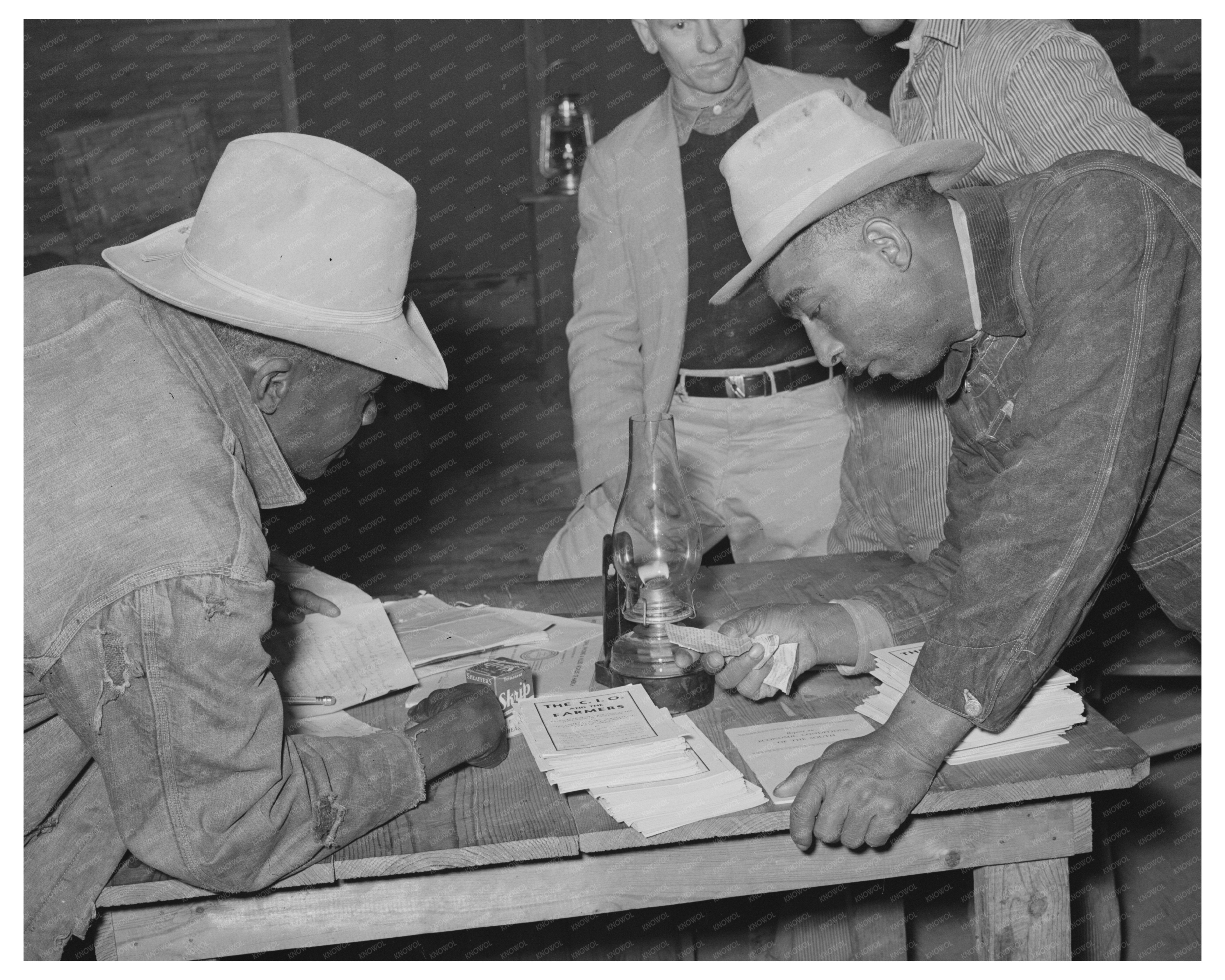 UCAPAWA Officials Review Union Activities February 1944