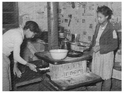 Pomp Hall Kitchen February 1944 Tenant Farmer Life